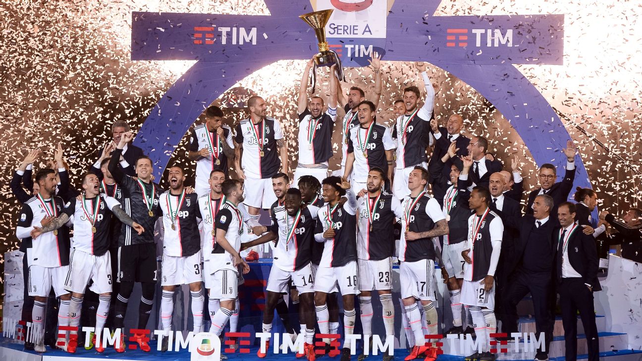 Juventus would accept winning Serie title due coronavirus FA