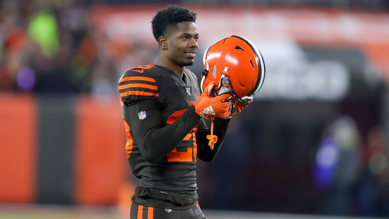 Browns place Greedy Williams on IR, 3 others questionable for