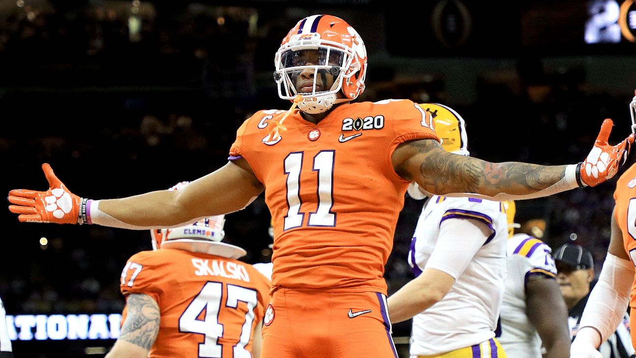 Where to buy Isaiah Simmons' Cardinals jersey after Arizona picks Clemson  LB in NFL Draft 2020 