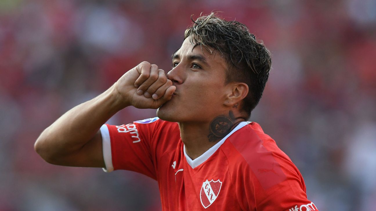 Andrés Roa: "Quiero estar mucho tiempo en Independiente y usar la 10"