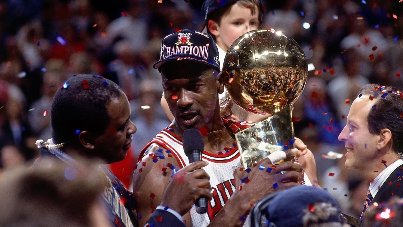 Sin alterar bienestar Exclusión Un 5-5 de la grandeza de Michael Jordan y la dinastía de los Chicago Bulls