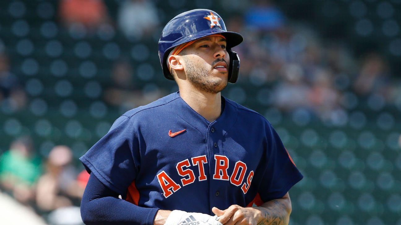 Houston Astros put Carlos Correa on IL due to health and safety