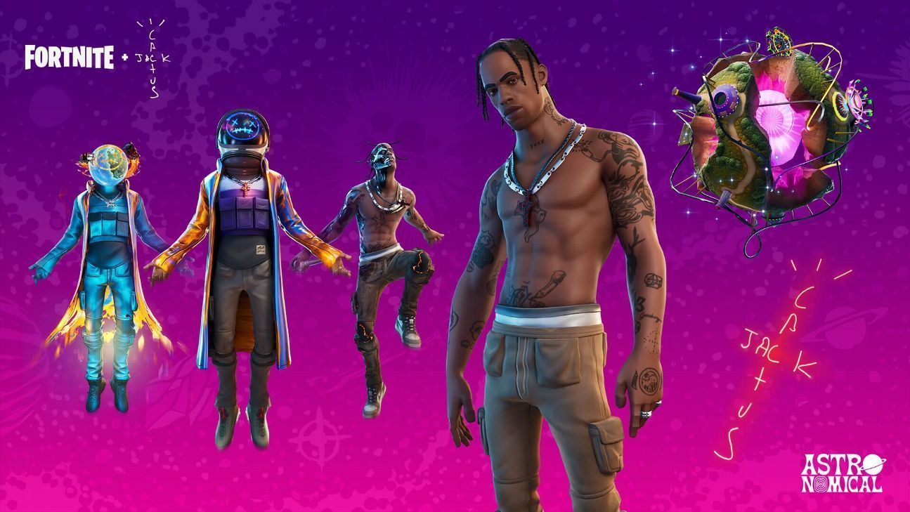 Travis Scott fará shows e lançará música inédita dentro do jogo 'Fortnite