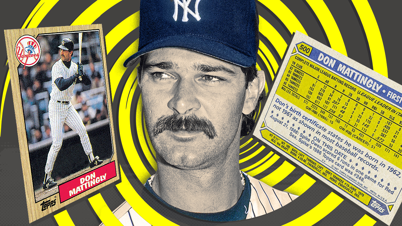 NEW YORK YANKEES 1989 FLEER FOR THE RECORD # 6 DON MATTINGLY 