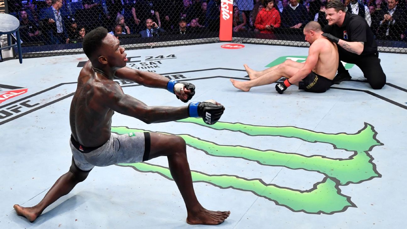 UFC 271 Israel Adesanya vs