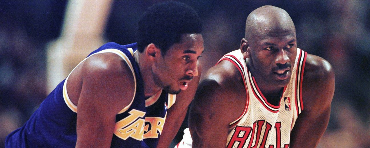 Michael Jordan and Kobe Bryant