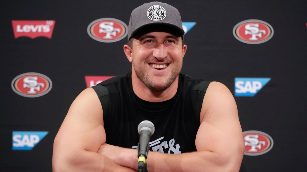 Rockford's Joe Staley sticking around with 49ers? GM 'encouraged