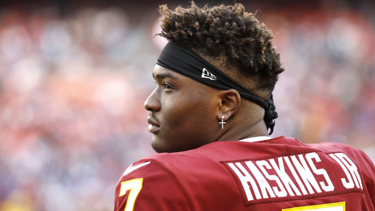 Redskins QB Dwayne Haskins Flashes Skill Vs. Ravens - CBS Baltimore