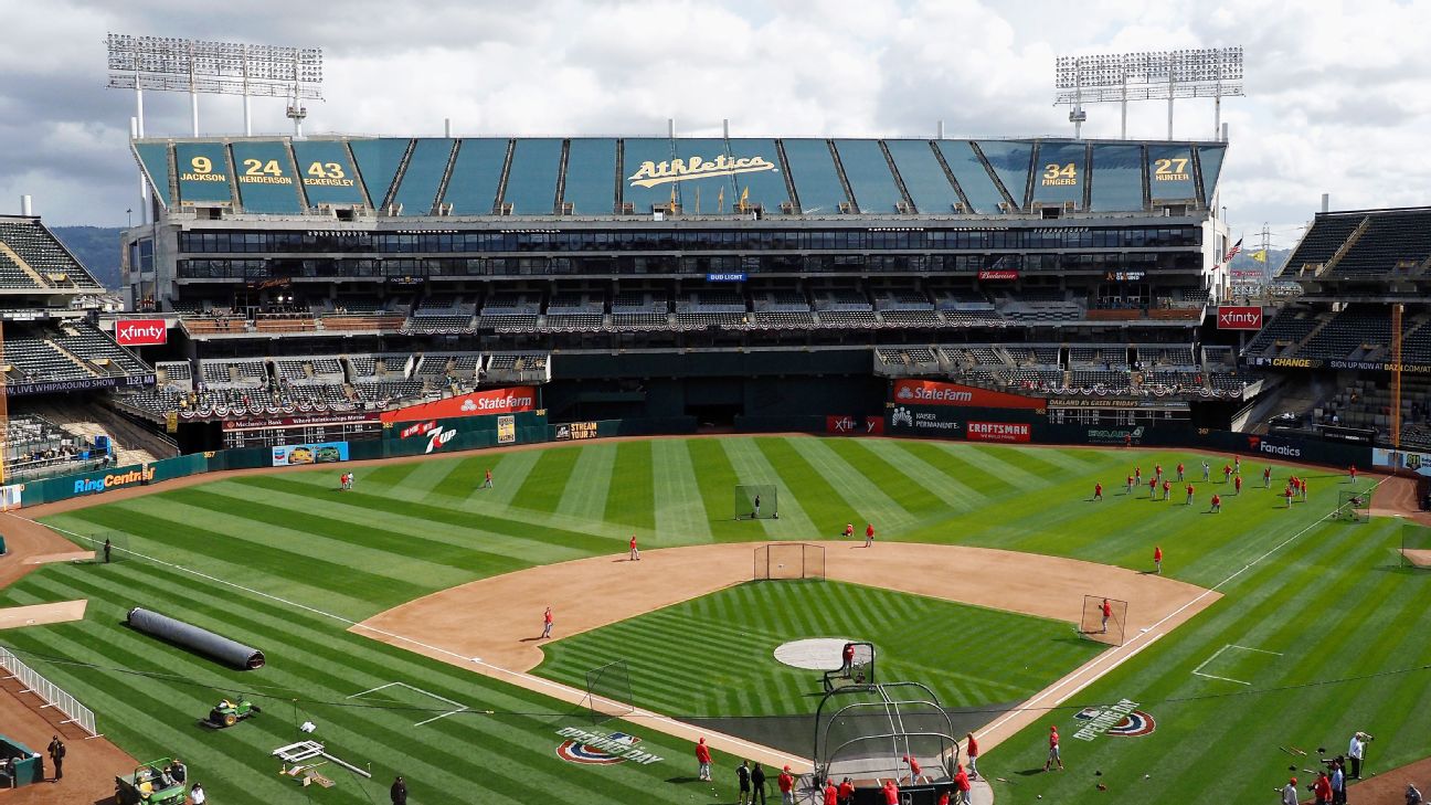 Oakland Athletics 2024 schedule released: A's open vs Cleveland - Sactown  Sports