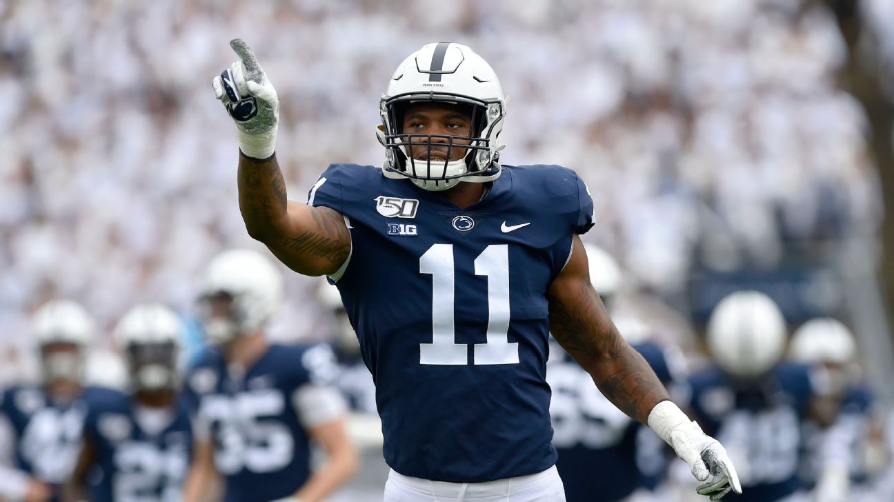 B1G Linebacker of the Year: Penn State LB Micah Parsons