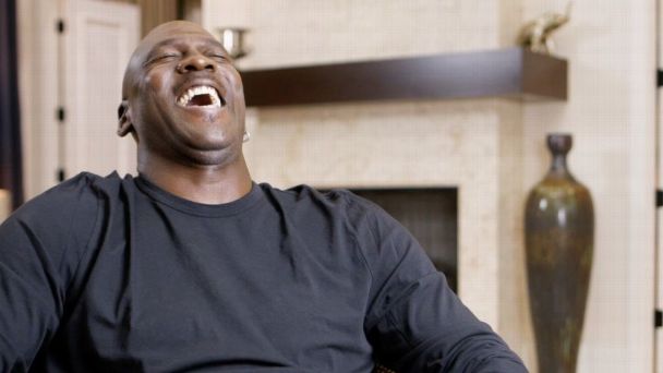 Michael Jordan with a priceless reaction to Gary Payton ...