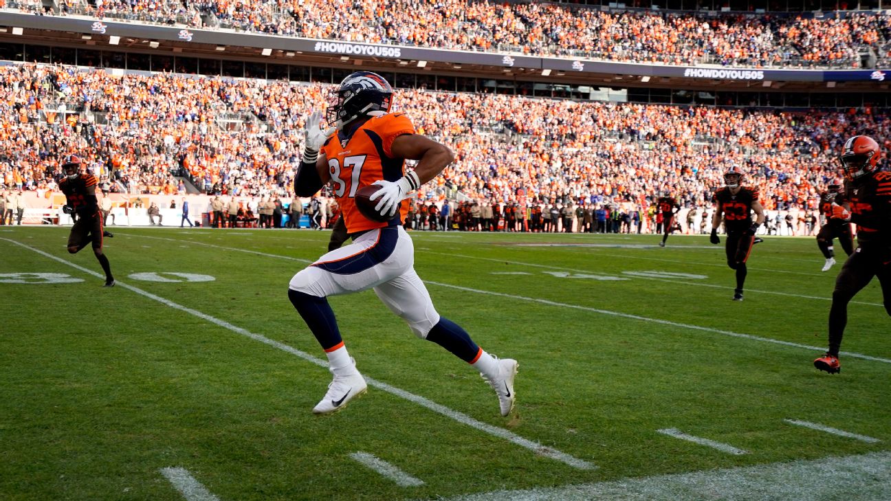 Report: Broncos TE Noah Fant expected to miss Week 5