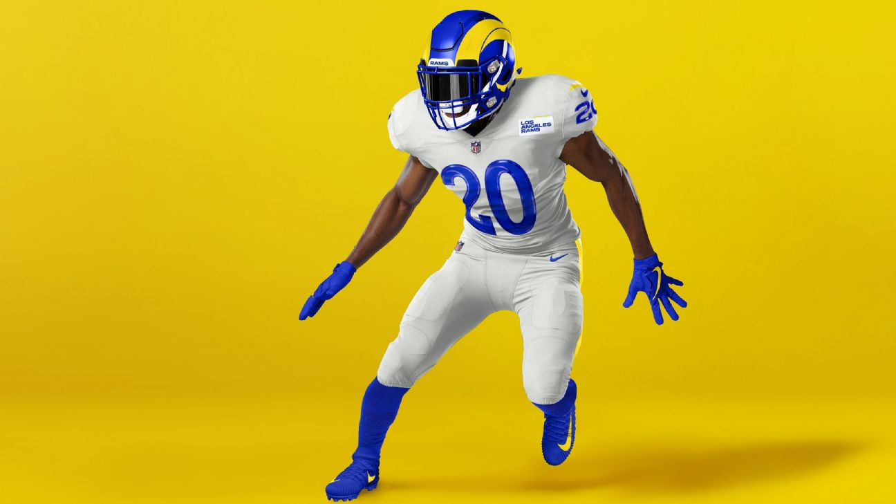 Comparing The Rams And Chargers Uniforms - LAFB Network