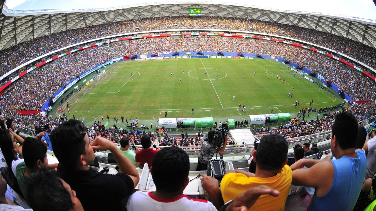 Porto Velho x Manaus será na Arena da Amazônia na capital
