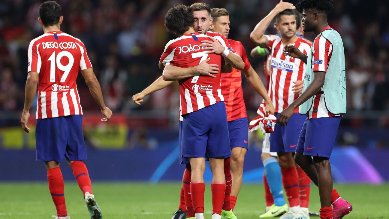 Héctor Herrera tuvo poca participación con el Atlético de Madrid durante la campaña