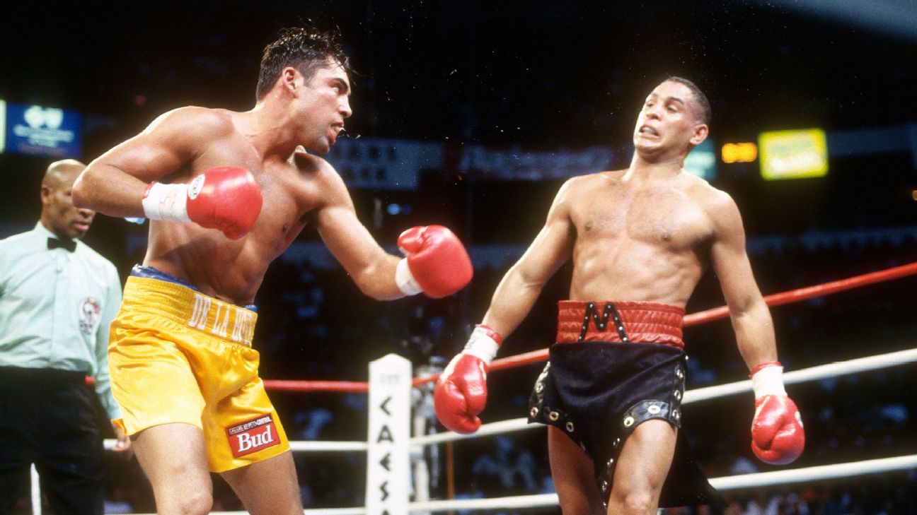 oscar de la hoya relationship history