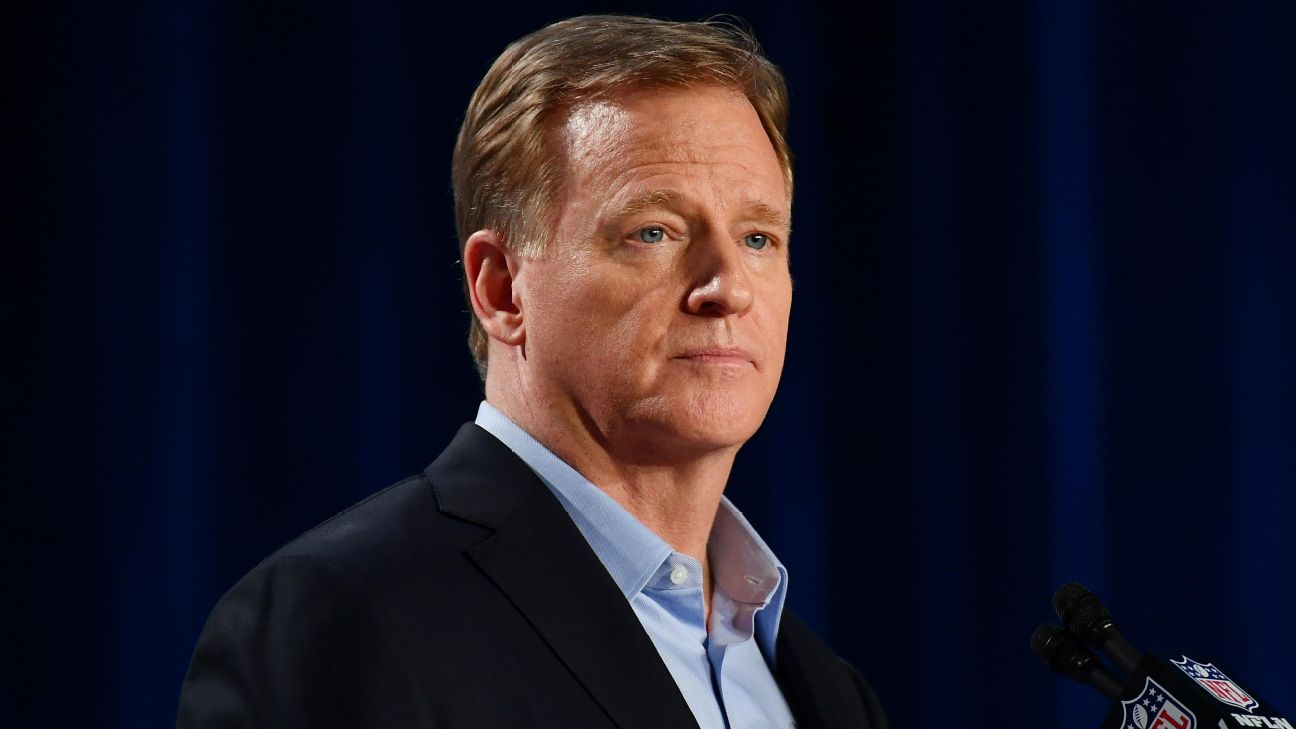 Shame on you': NFL's Roger Goodell accused of hypocrisy in protest response