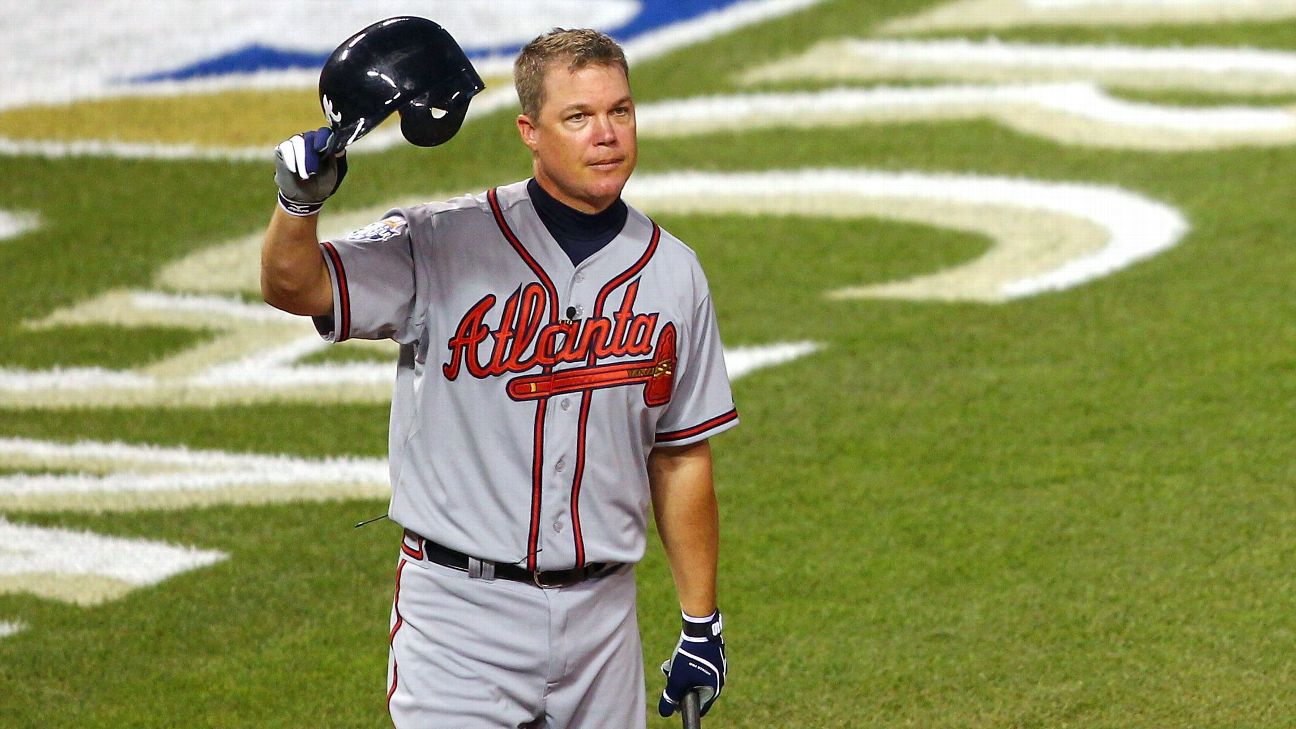Chipper Jones assumes new role as Braves hitting consultant