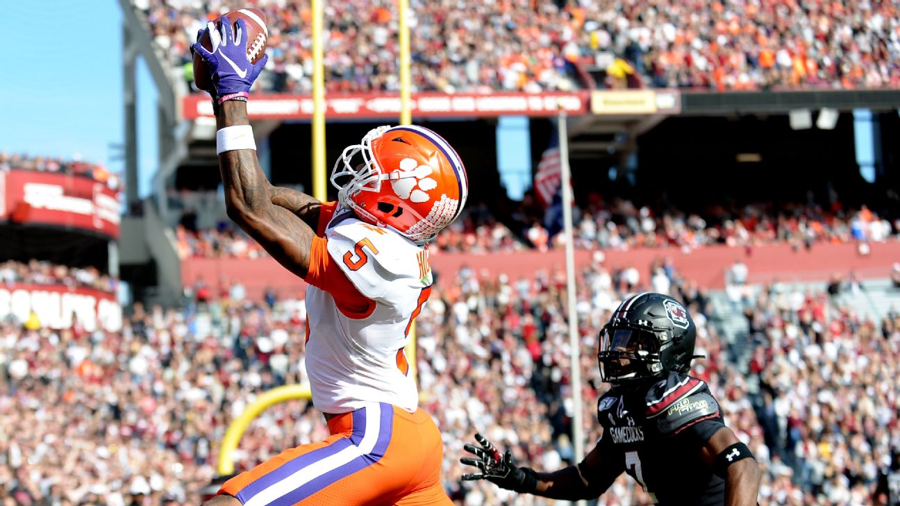 Tee Higgins wears Oak Ridge, Clemson jersey number with Bengals