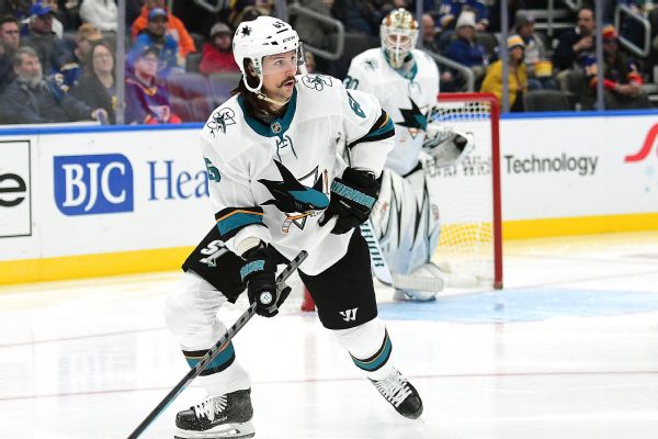 Sharks D-man Karlsson out until at least March