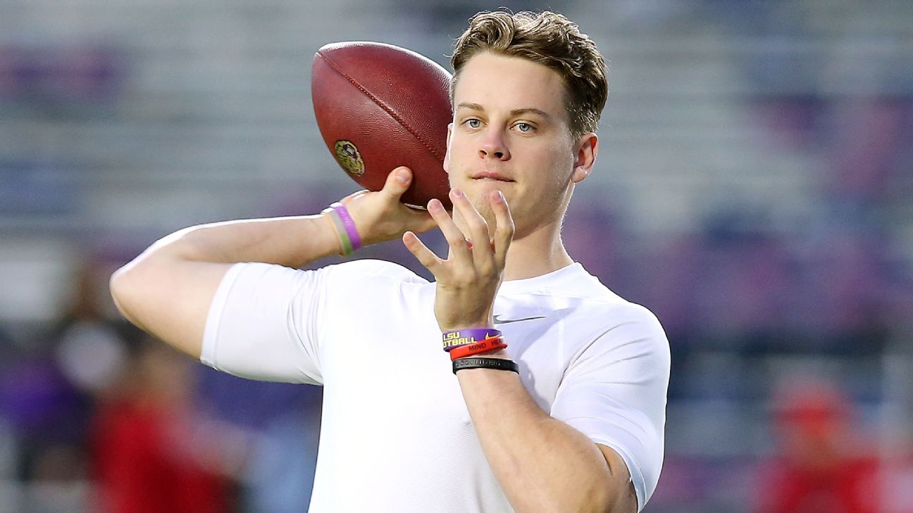 Throwing to buddies, living with parents and Zoom - How Bengals' Joe Burrow  is preparing for NFL - ESPN