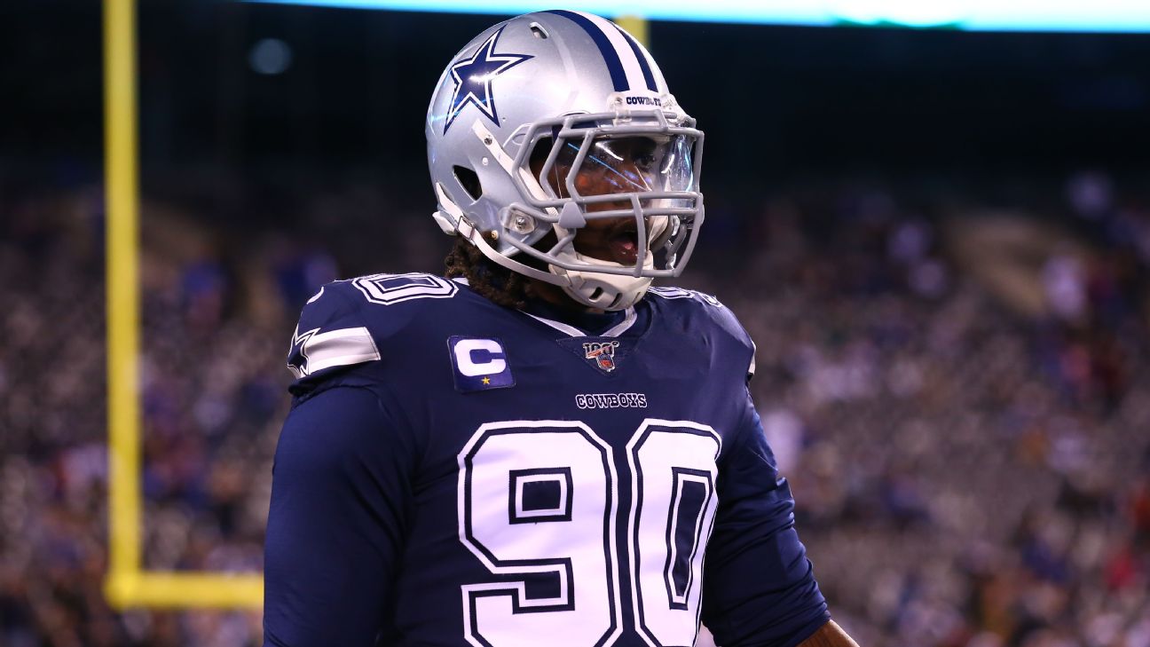 Dallas Cowboys defensive end DeMarcus Lawrence will miss 6-8 weeks