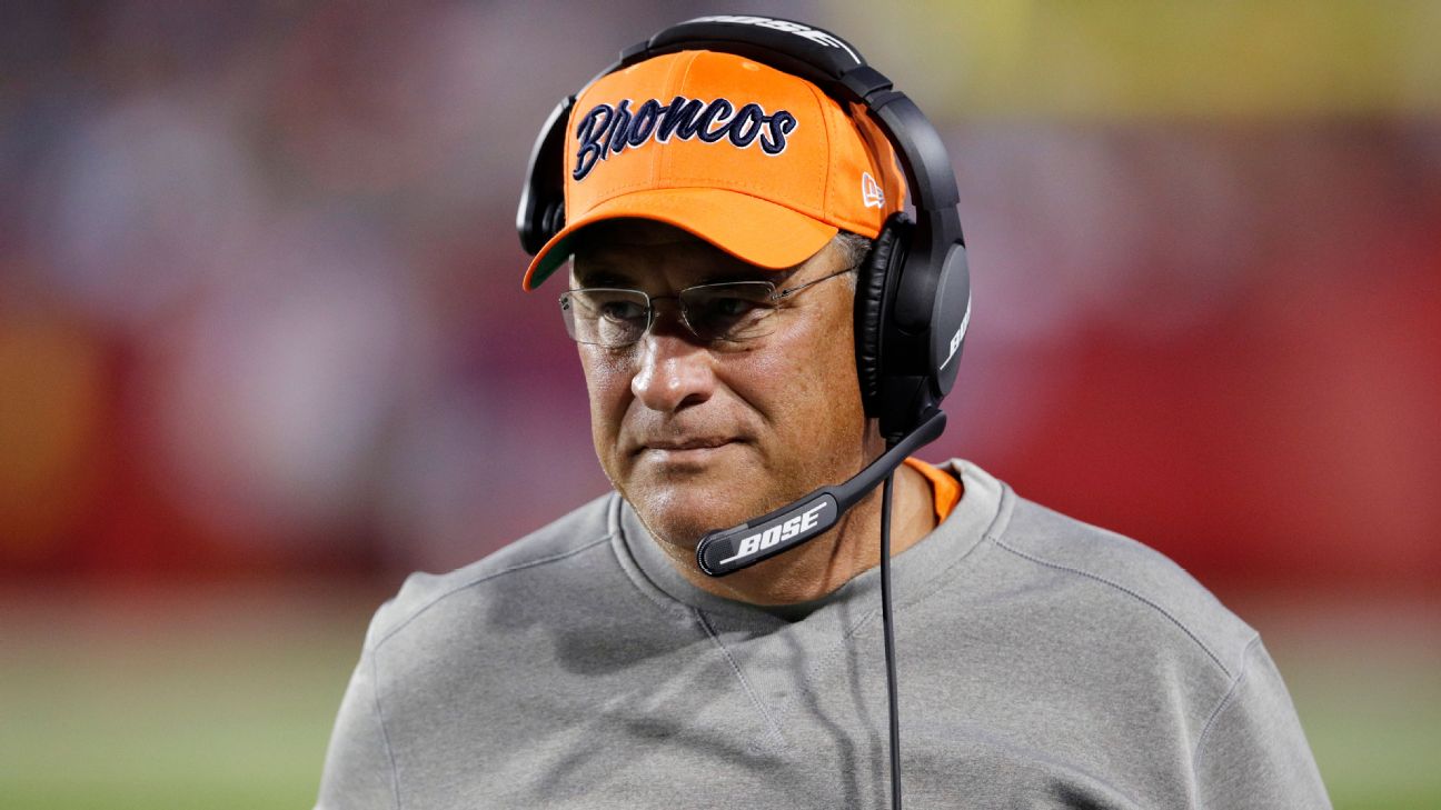 Sources -- Vic Fangio to remain Denver Broncos head coach in 2021
