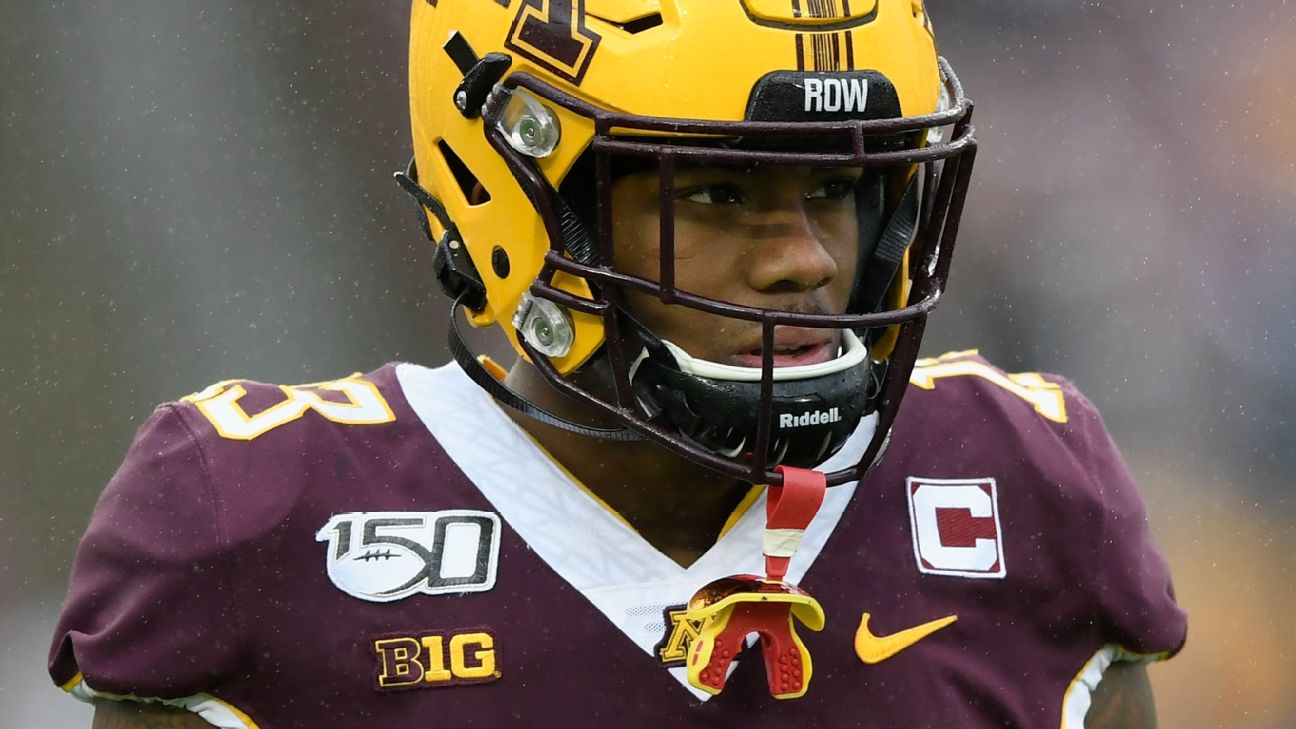 Report: After opting out, Rashod Bateman wants to play for Gophers - Bring  Me The News