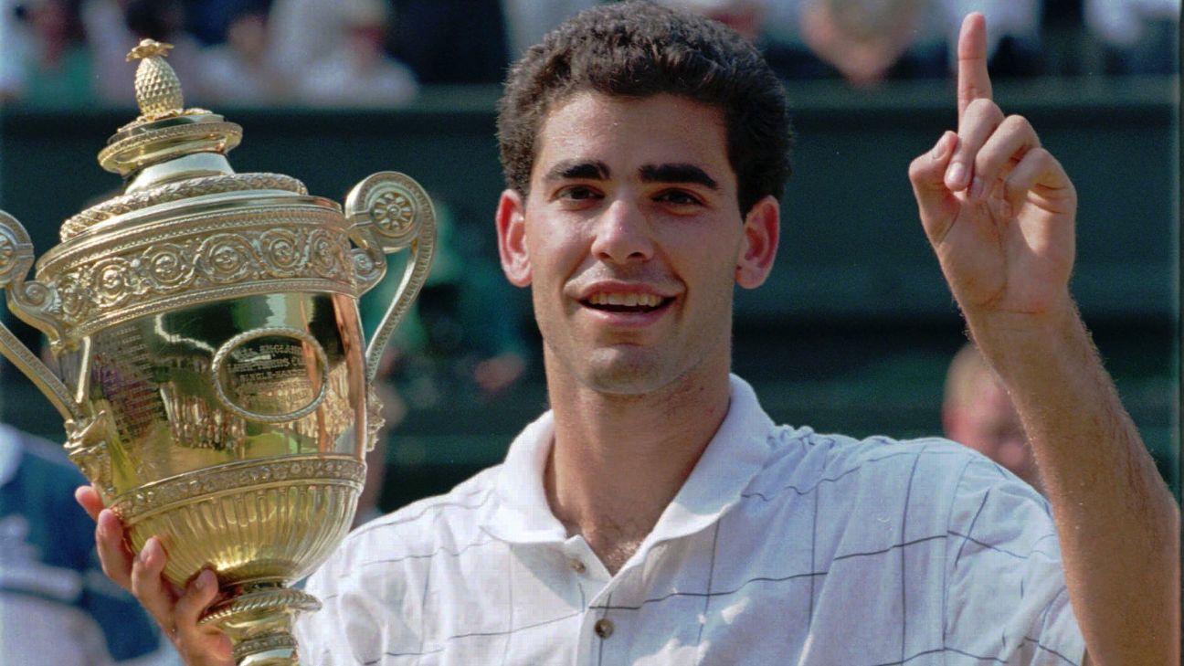 Pete Sampras: el hombre que levantó siete títulos en ocho años en Wimbledon  - ESPN