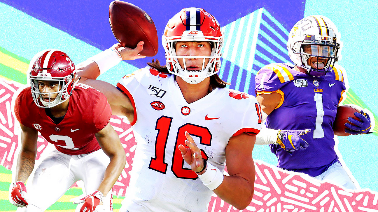 2021 NFL mock draft - NFL Nation reporters make first-round predictions -  ESPN