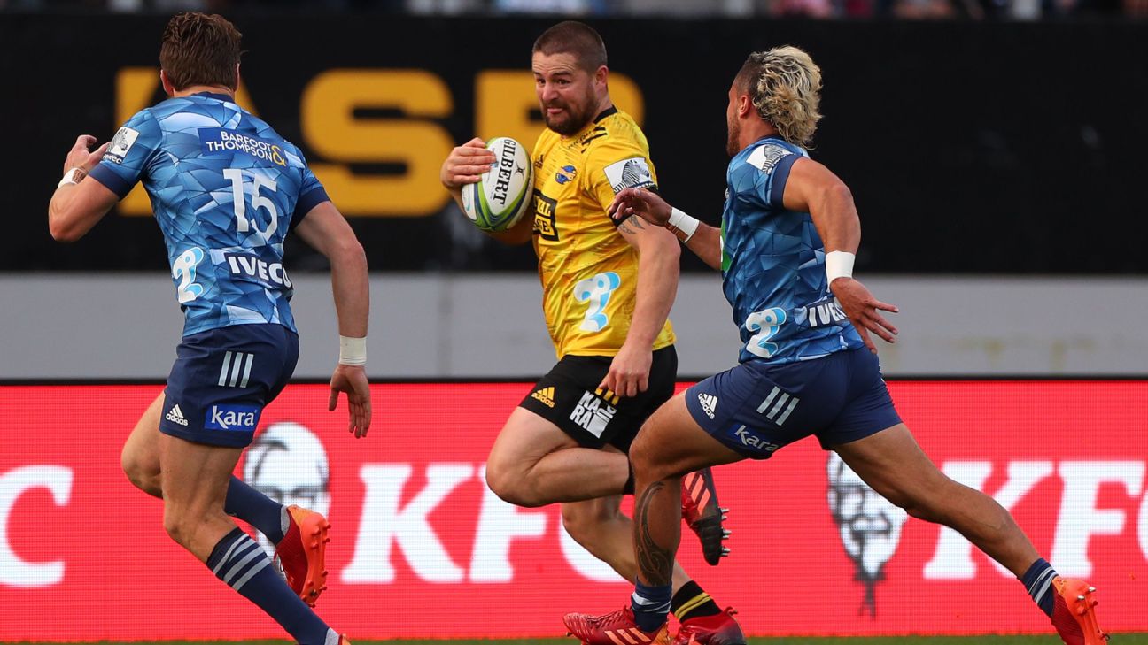 Dane Coles Bumps Beauden Barrett But Blues Recruit Has Last Laugh