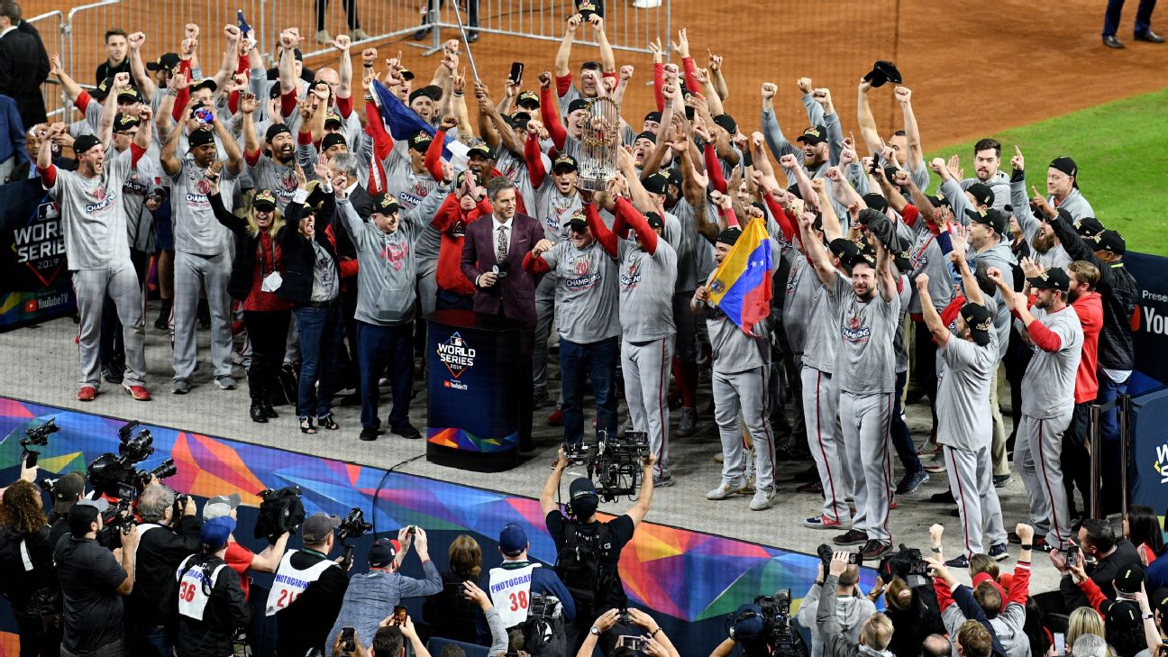 Nacionales de Washington ganaron su primera Serie Mundial de béisbol ante  los Astros de Houston