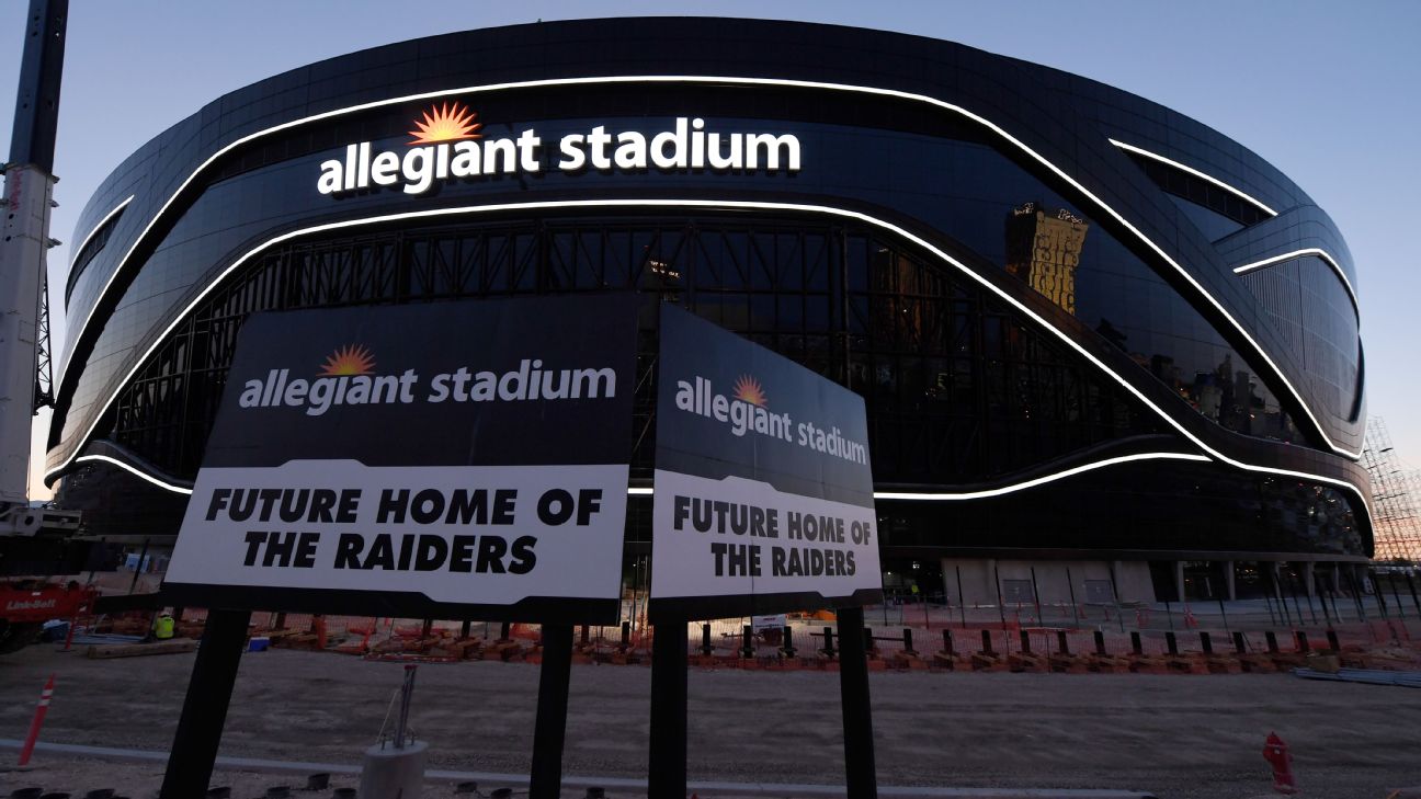 Raiders' Allegiant Stadium in Las Vegas to host 2021 NFL Pro Bowl - ESPN