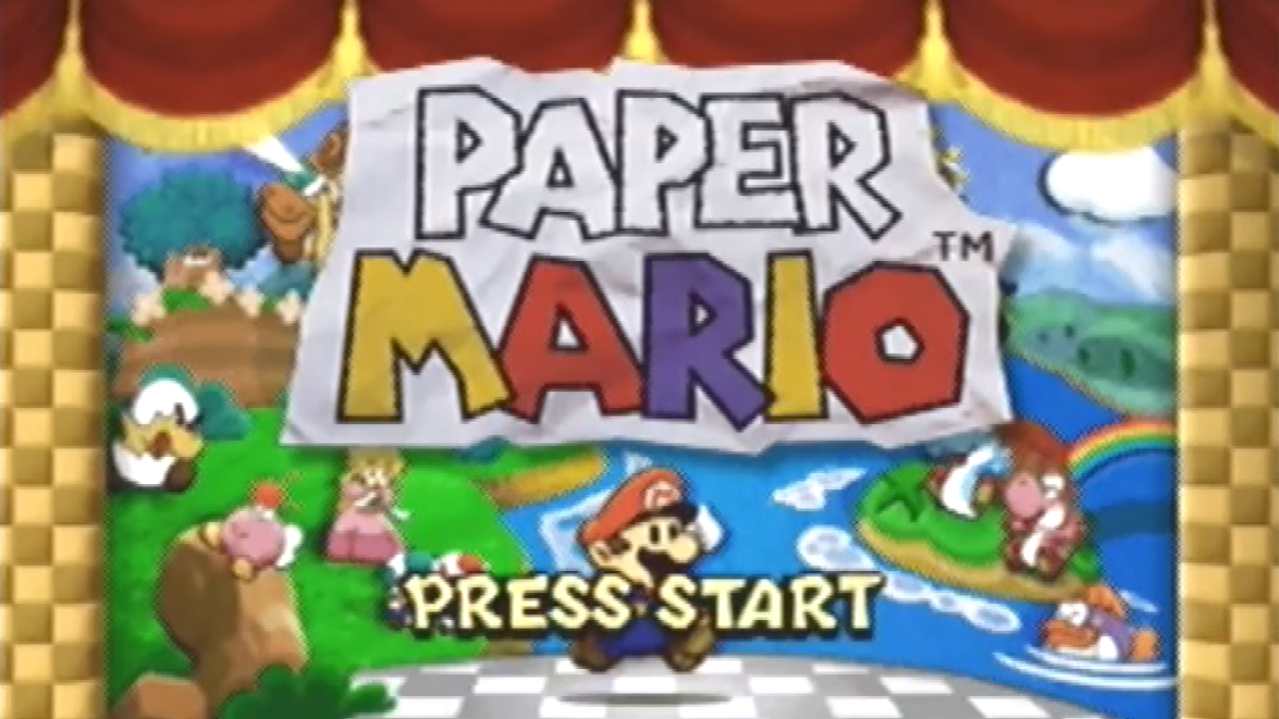 paper mario all games