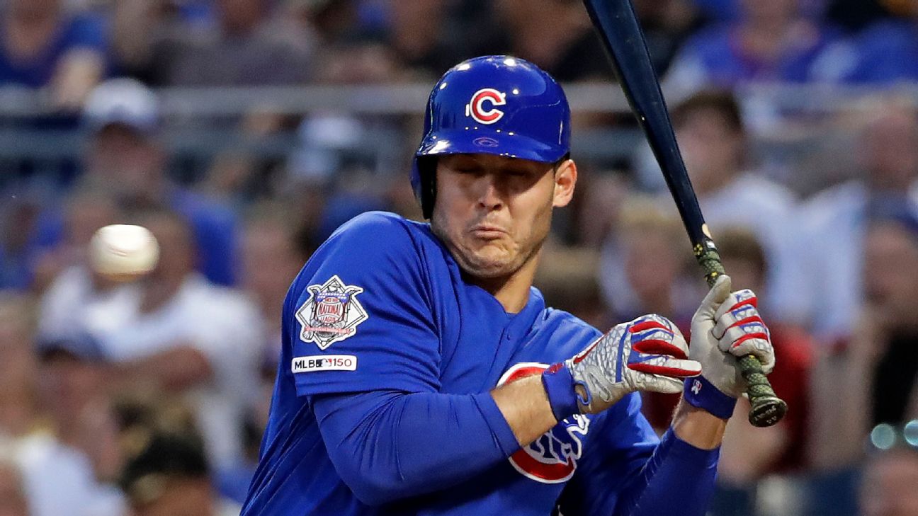 Anthony Rizzo's offseason training regimen includes getting hit by pitches  - ESPN