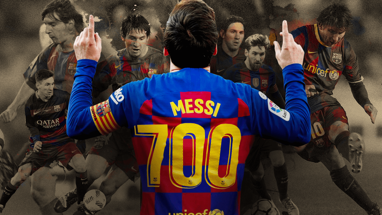 Messi alcanza la cifra de 700 goles en su carrera