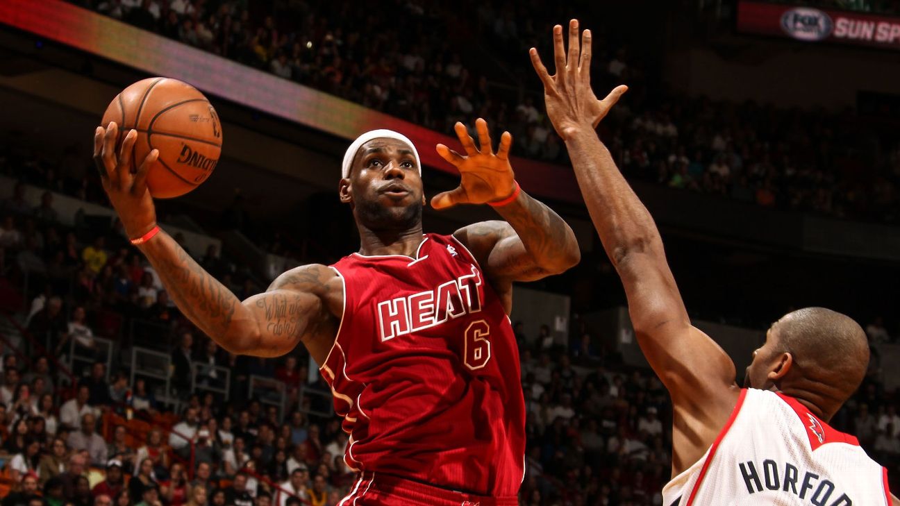 Miami Heat likely to raise No. 6 for LeBron James despite NBA
