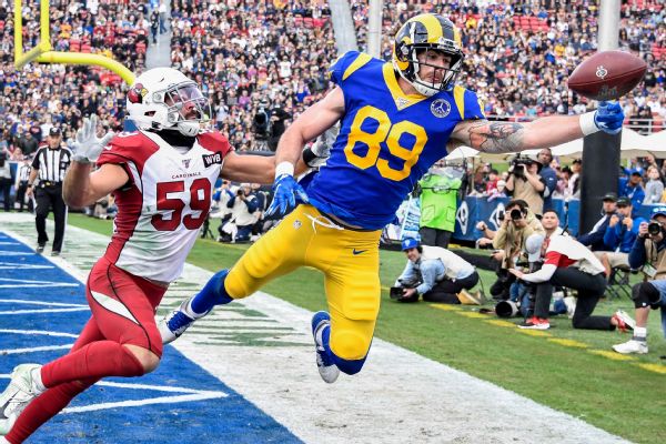 Rams TE Higbee (knee) to miss Super Bowl LVI