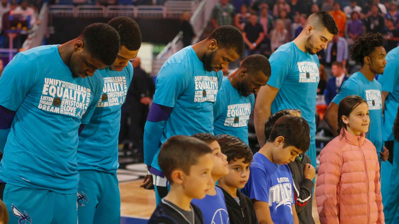 NBA, NBPA reportedly approve social justice messages on jerseys