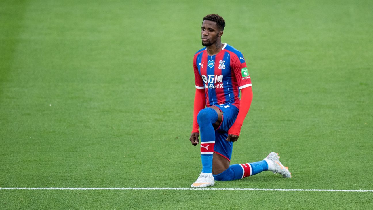 BLM UK back Zaha comments on taking a knee