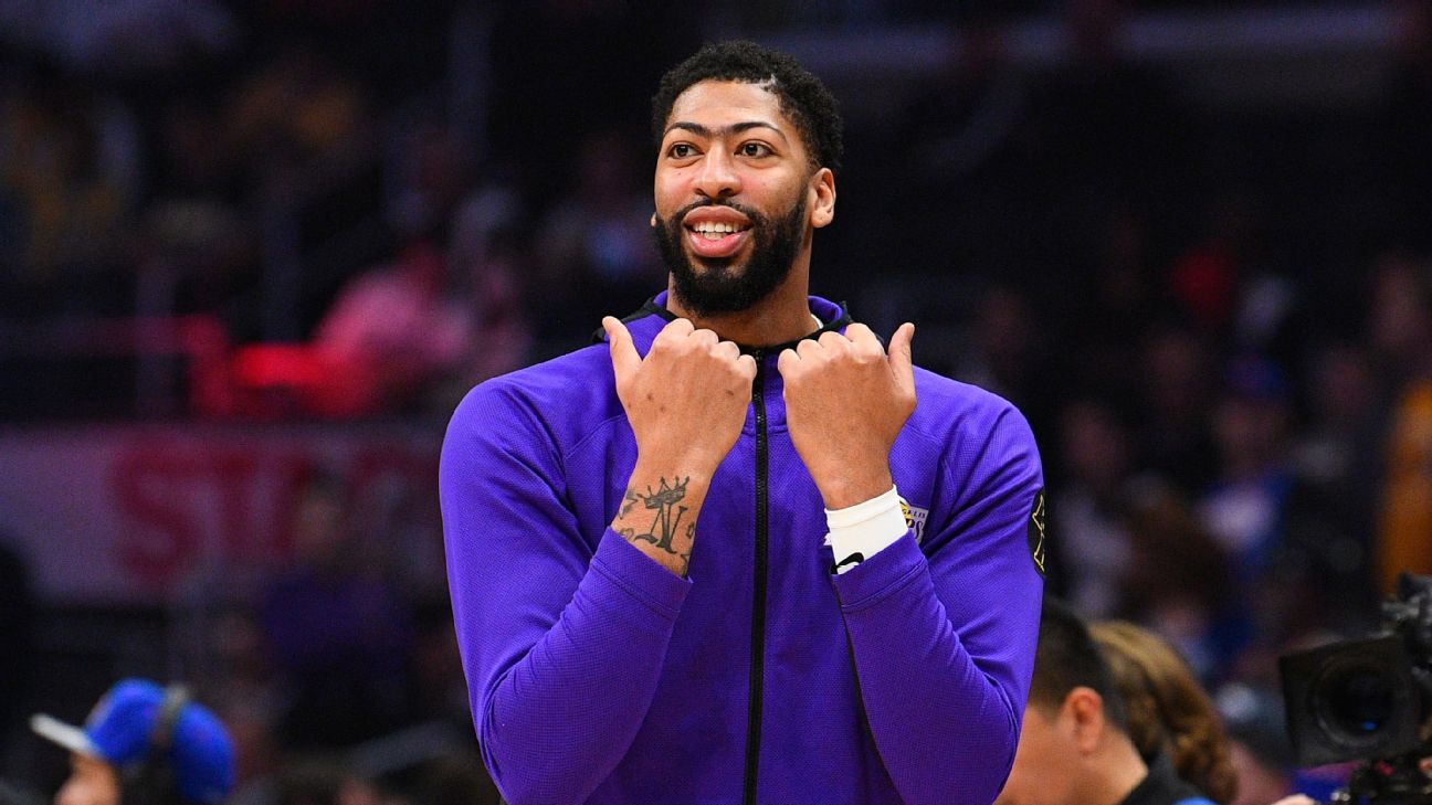 Lakers Anthony Davis Eye Says Plan Is To Play Vs Clippers