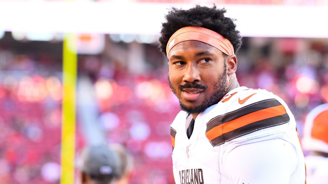 Myles Garrett joins elite company of Madden 99 Club