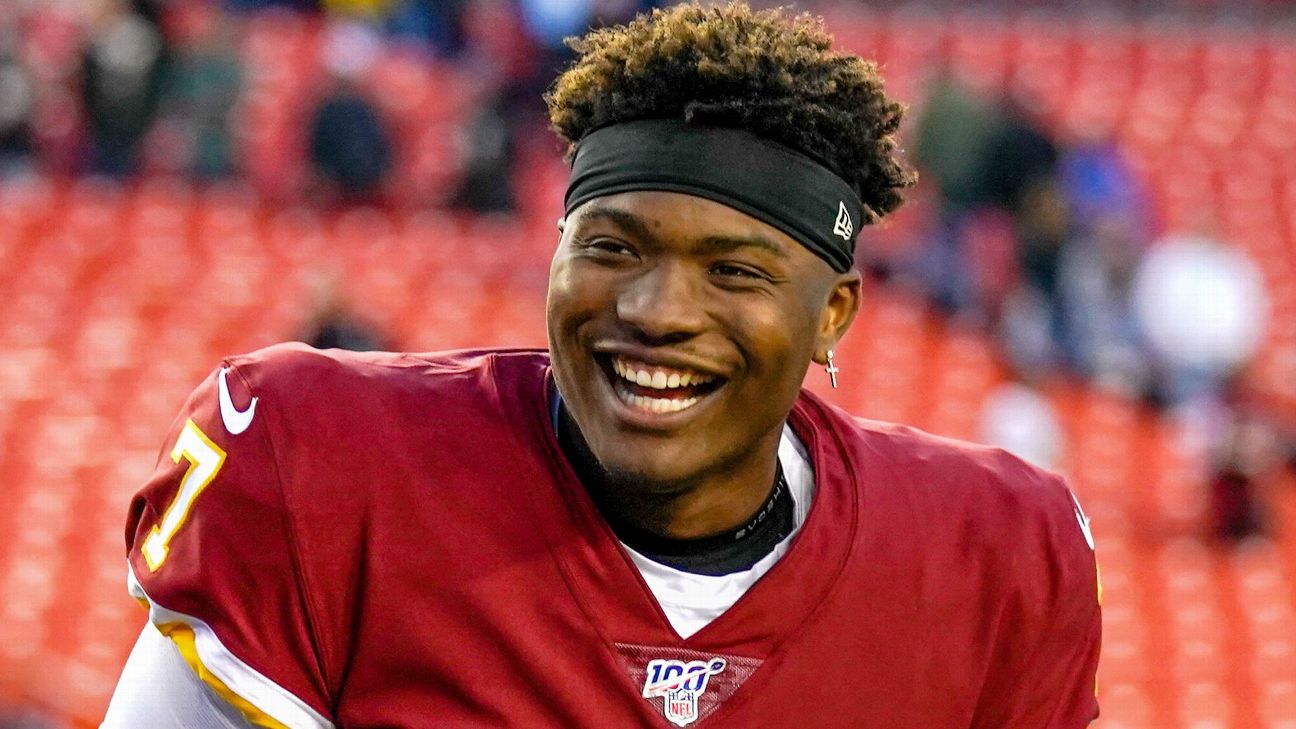 Redskins name Dwayne Haskins starting QB for rest of season