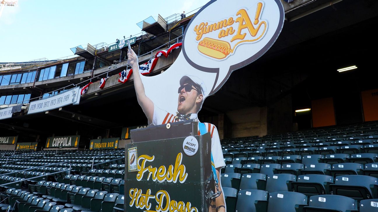 MLB cutouts step in for baseball fans in stands on Opening ...