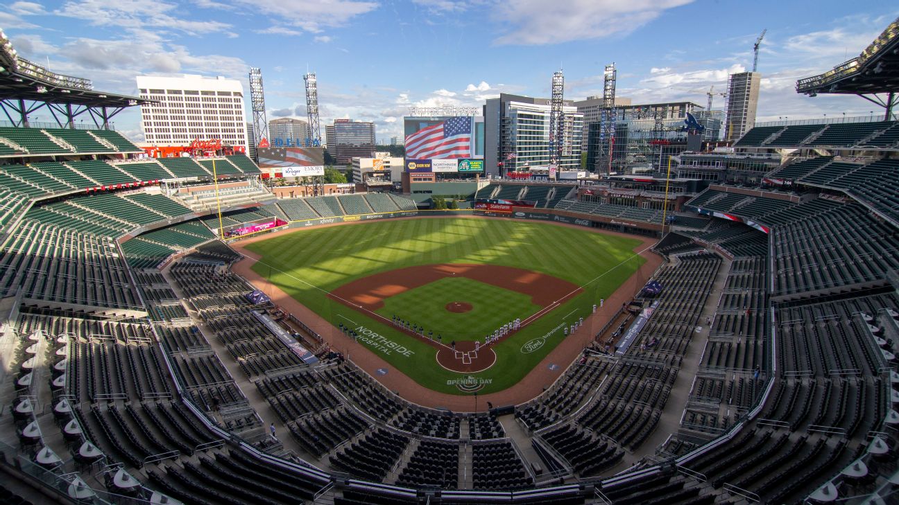 Atlanta Braves to expand capacity to 50% for second homestand - ESPN