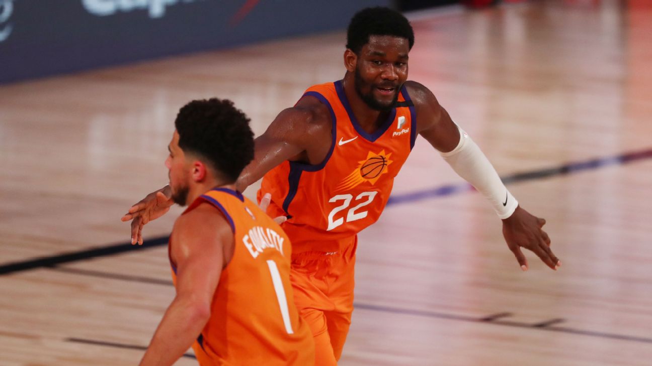 Deandre Ayton Now Comfortable Shooting From Deep Hits 2 Of 3 In Suns Win