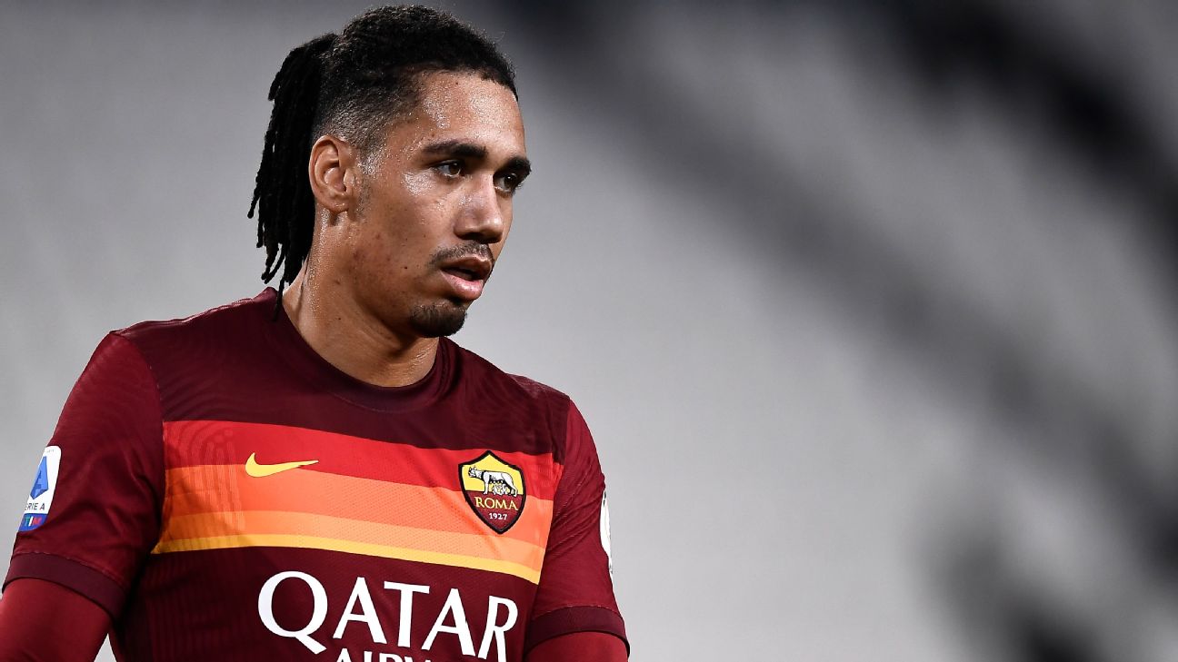 Man Utd S Smalling Gutted Roma Loan Has Ended Not In Europa League Squad