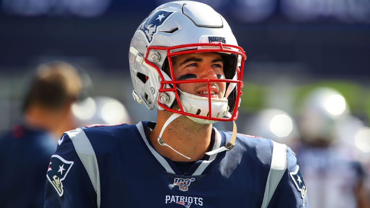 Photos: N'Keal Harry, Jarrett Stidham appear in Patriots' uniforms