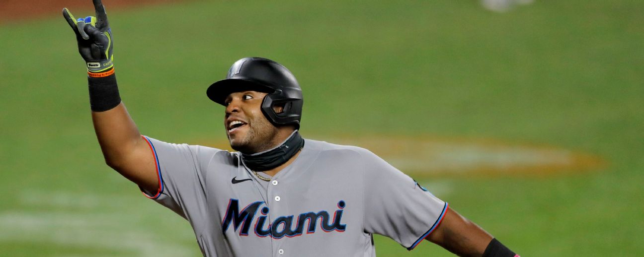 JESUS AGUILAR Miami Marlins "City Connect" Special