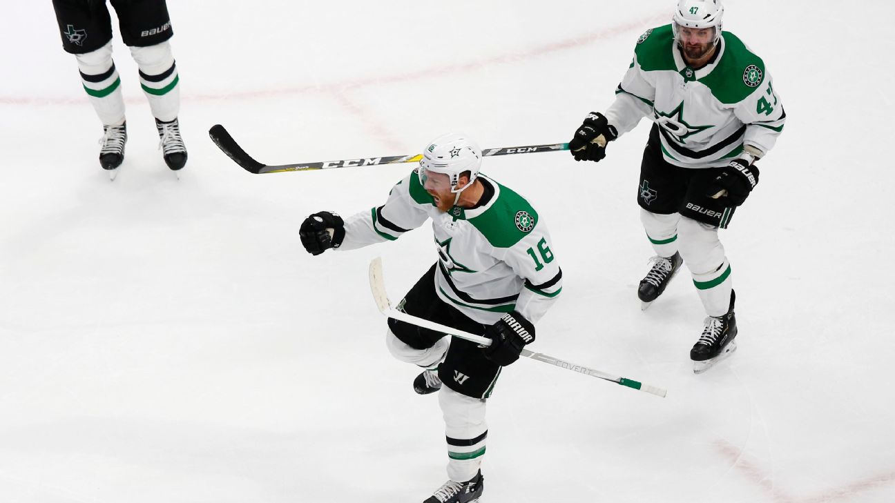 Pavelski's OT goal gives Stars 5-4 win after allowing 3 short